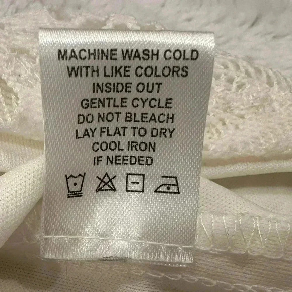 Tacera White Lace Dress Size Small - Picture 6 of 6